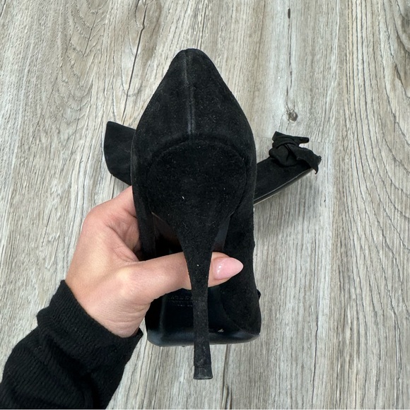 Miu Miu Suede Bow D’Orsay Pumps - Picture 5 of 8